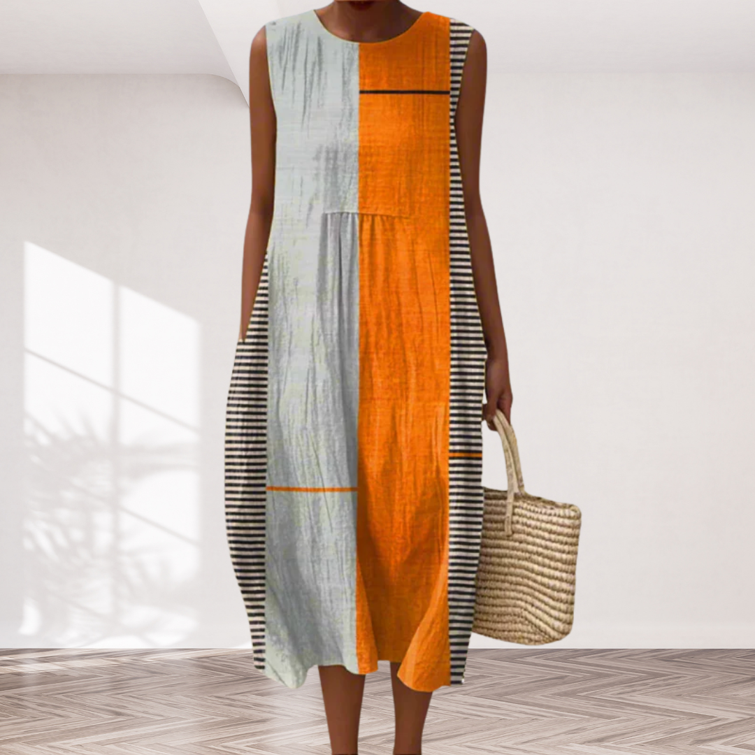 May™ Colorblock Midi Dress