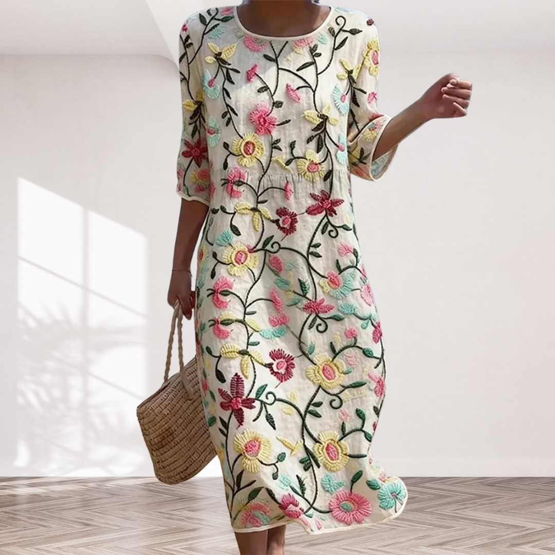 Rebecca | Women's Floral Pattern Dress