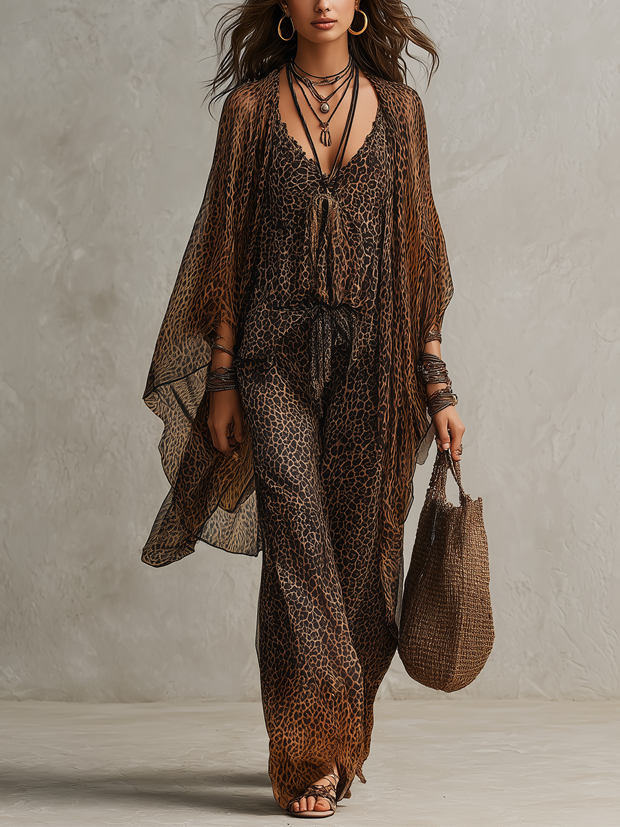 Luna Leopard Luxe Set