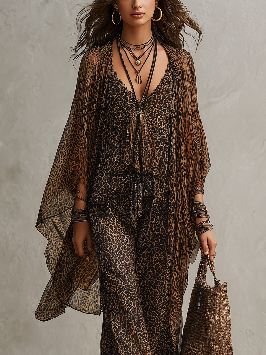 Luna Leopard Luxe Set