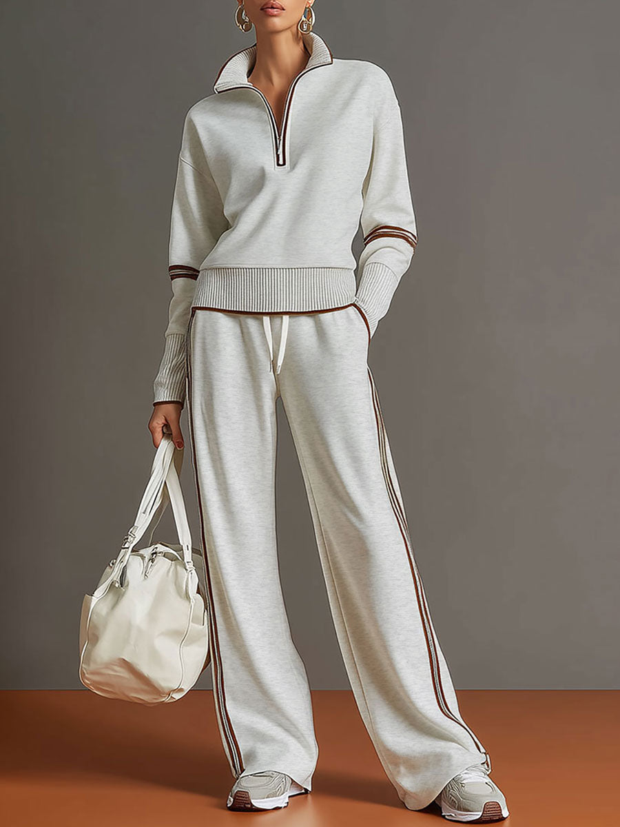 Marietta – blouse and wide-leg pants
