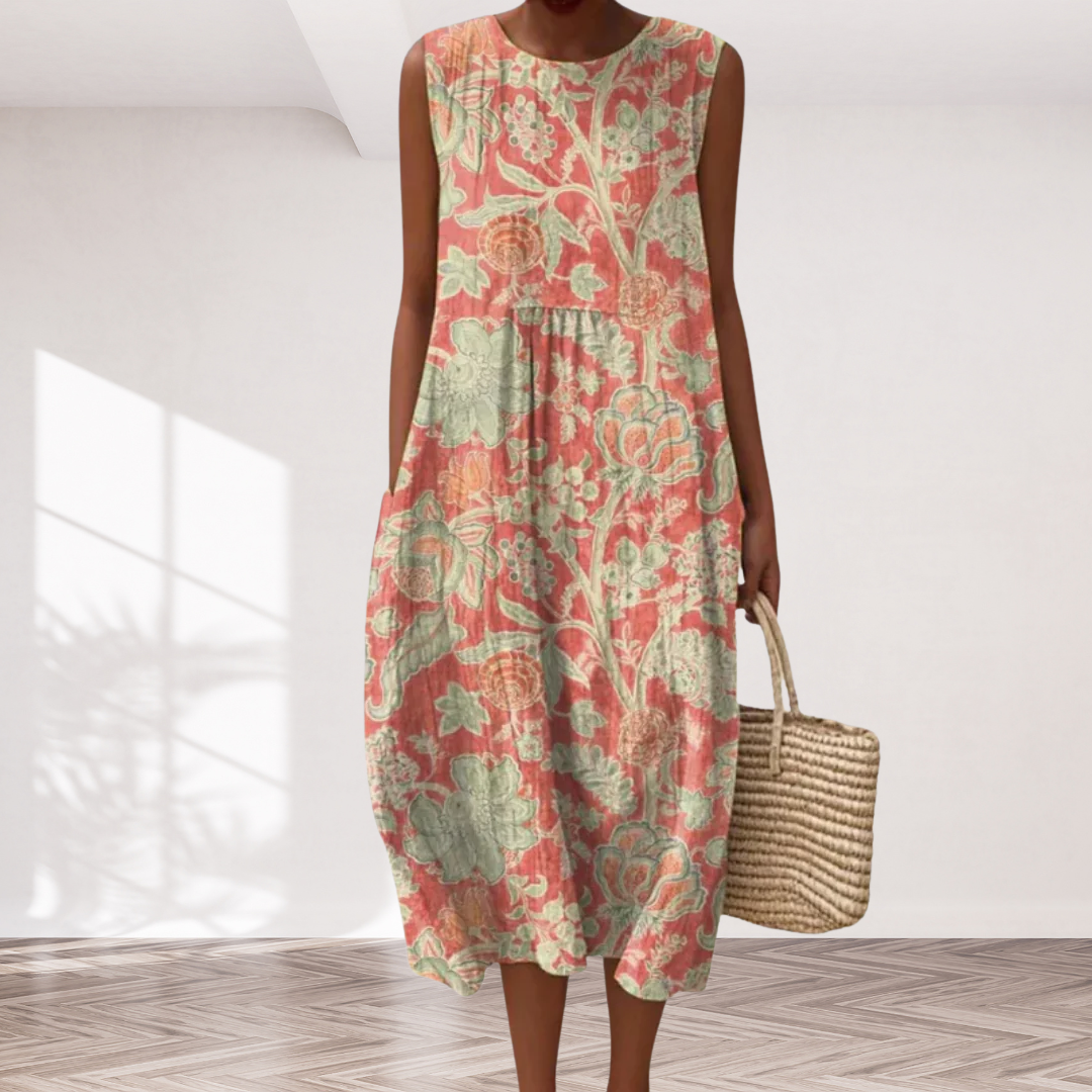 Beth™ Floral Midi Dress