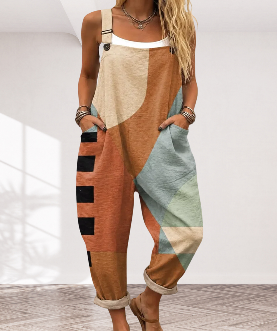 Modern Patch Jumpsuit