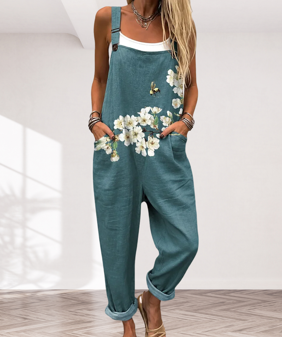 Floral Relax Garden Overall