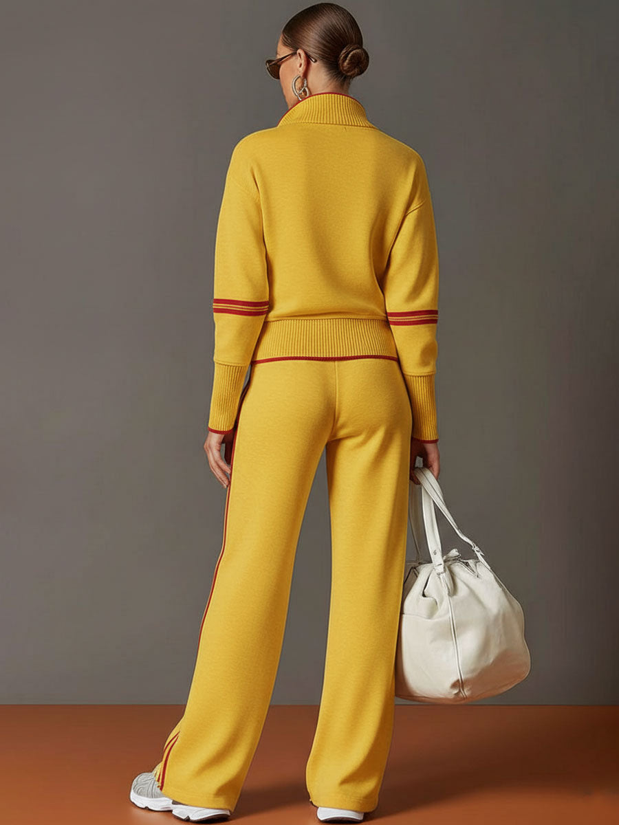 Marietta – blouse and wide-leg pants