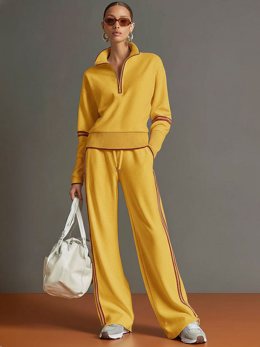 Marietta – blouse and wide-leg pants