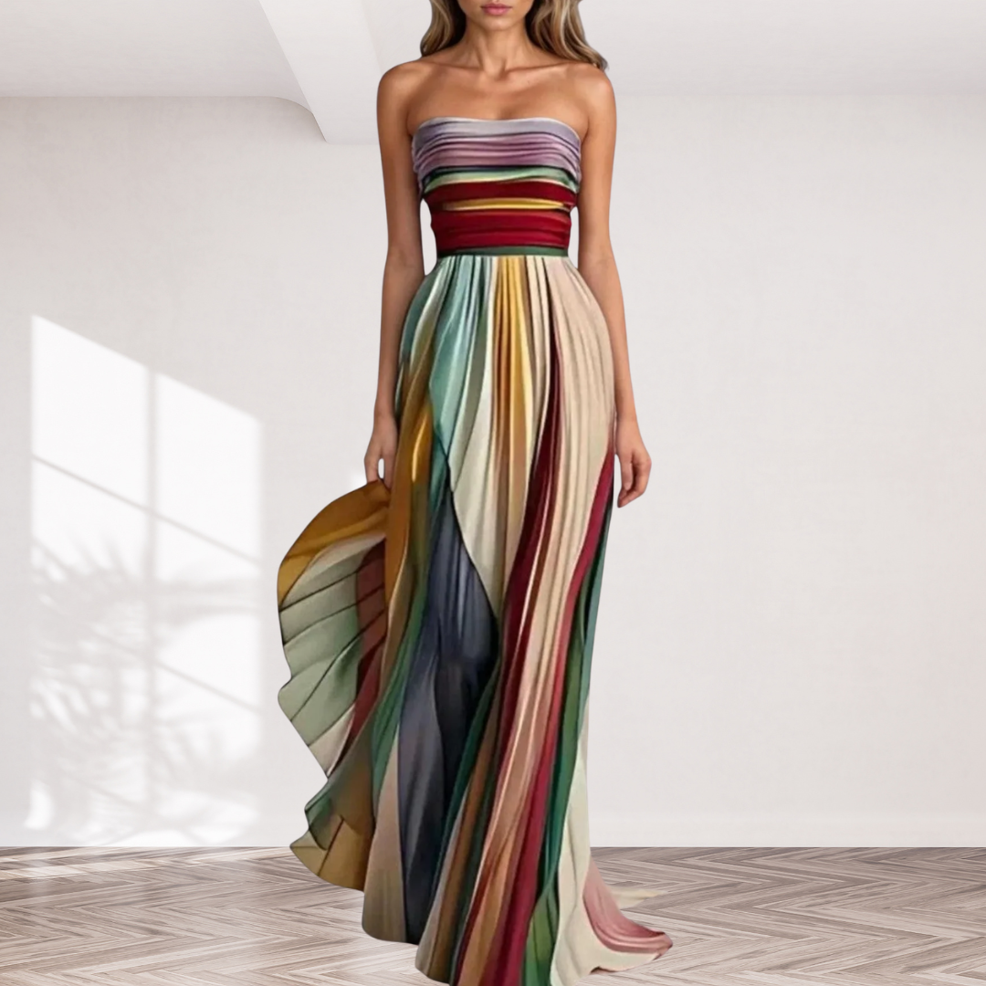Evelyn | Long dress made of premium fabric