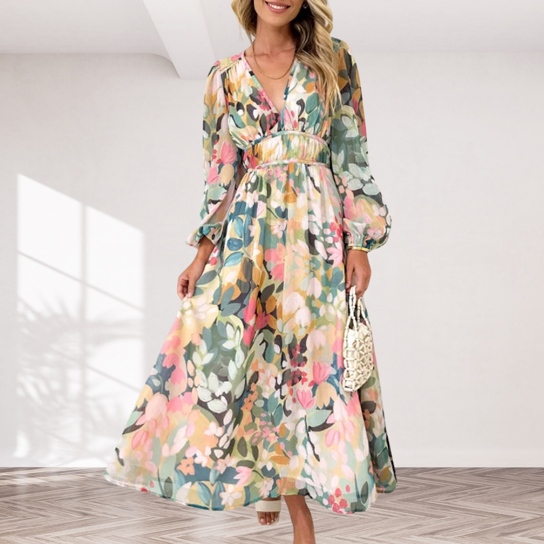 Celine | Feminine Floral Dress