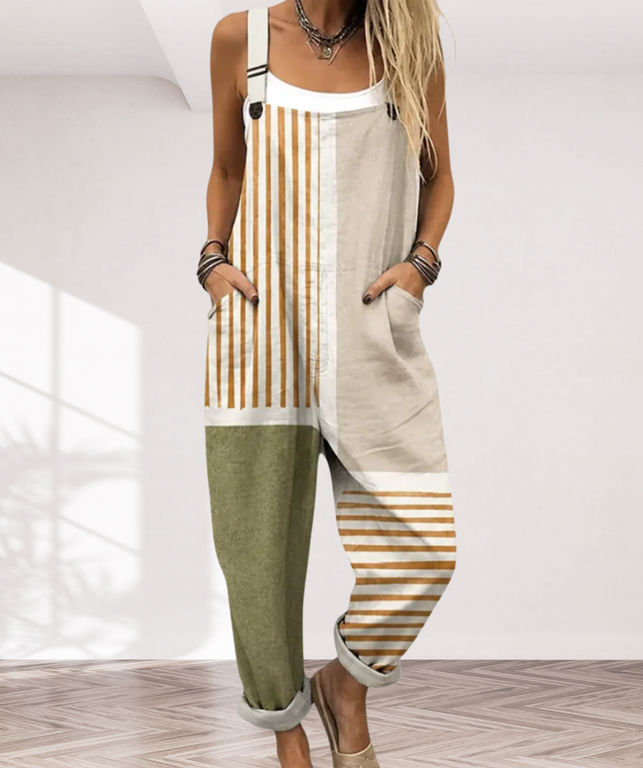 Comfortable Printed Jumpsuit