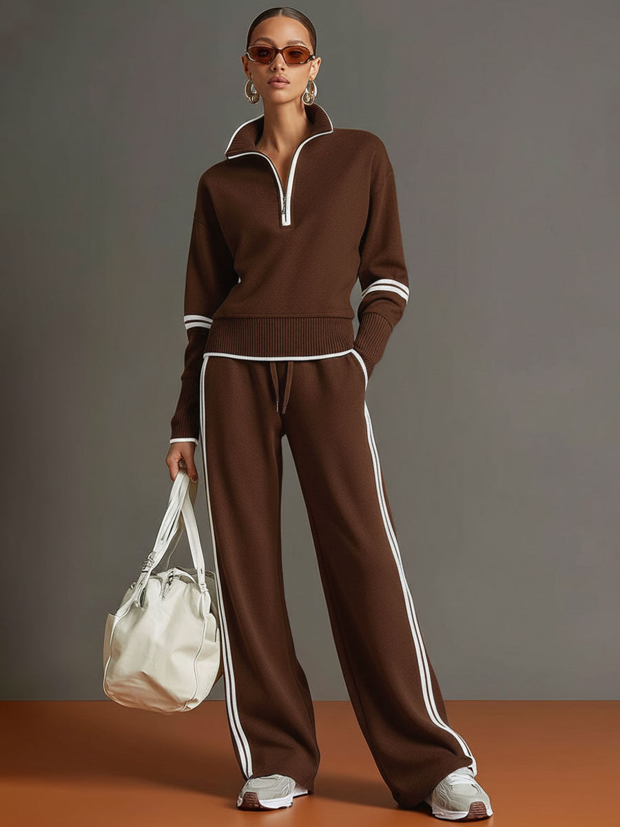 Marietta – blouse and wide-leg pants