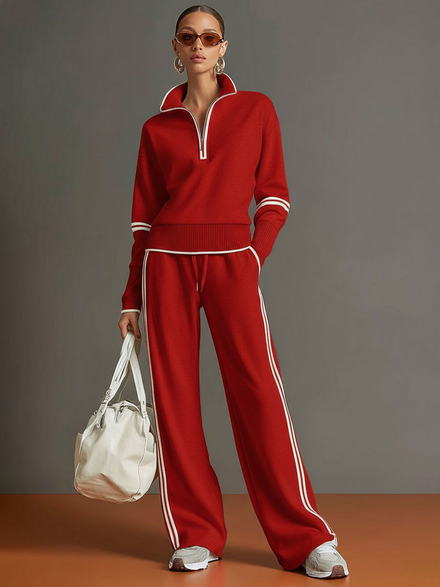 Marietta – blouse and wide-leg pants