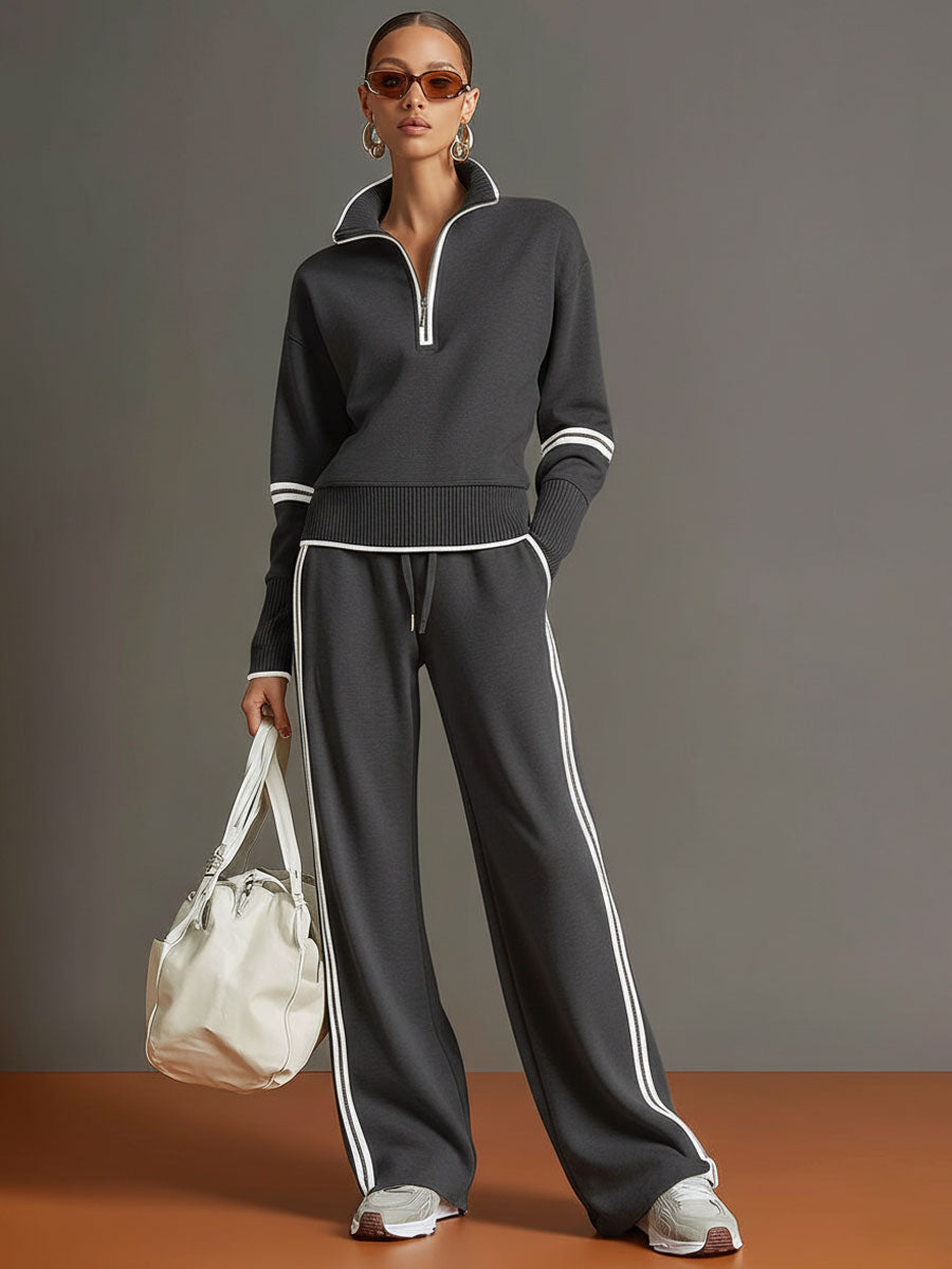 Marietta – blouse and wide-leg pants