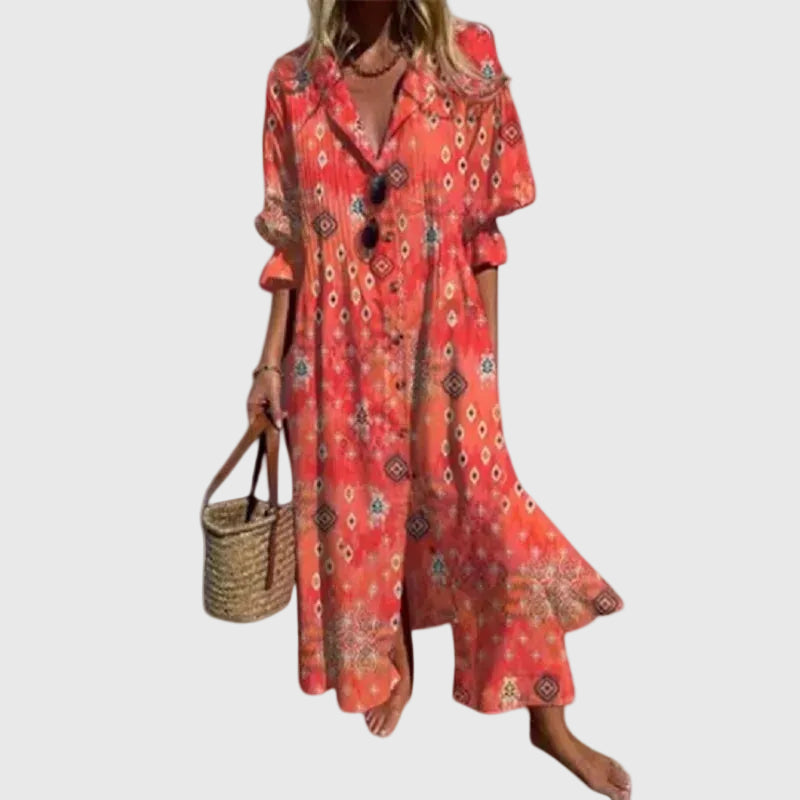 Willow | Elegant Bohemian Maxi Dress