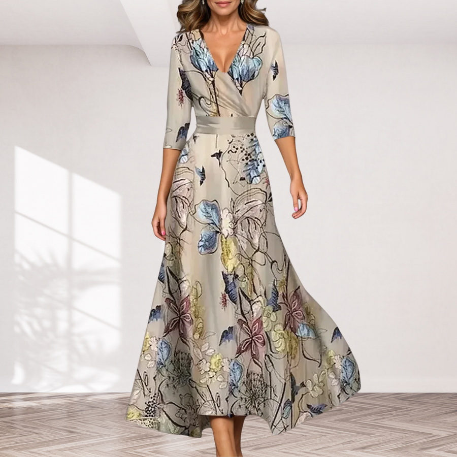 Patricia | Chic Dress with Floral Print