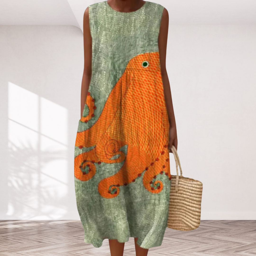 Tess™ Oceanic Midi Dress