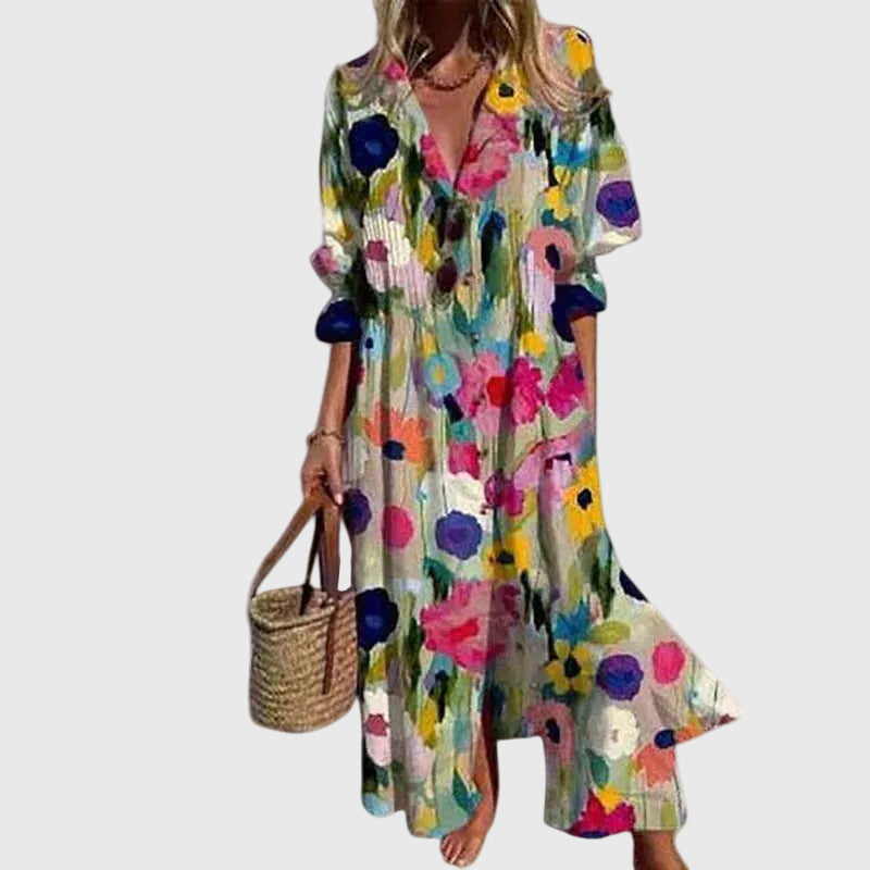 Willow | Elegant Bohemian Maxi Dress