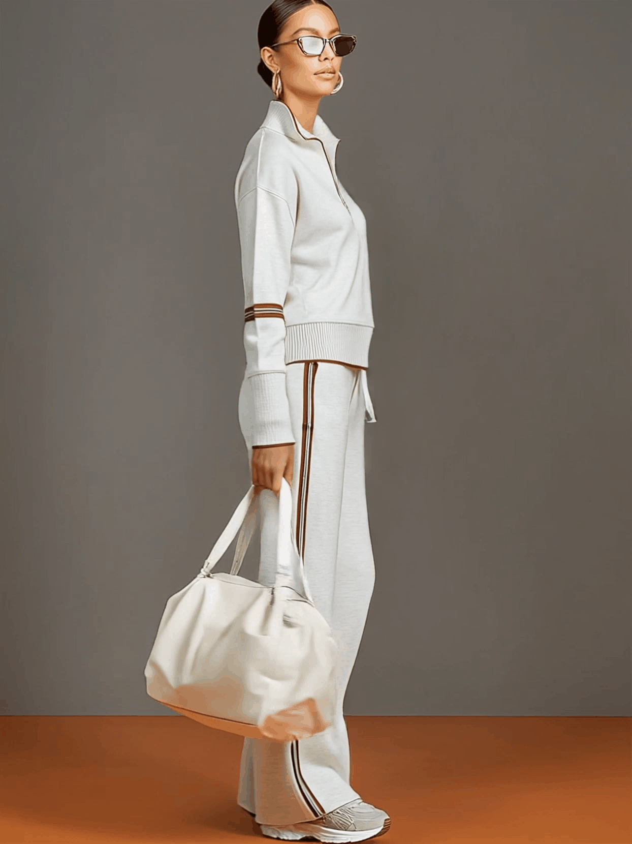 Marietta – blouse and wide-leg pants