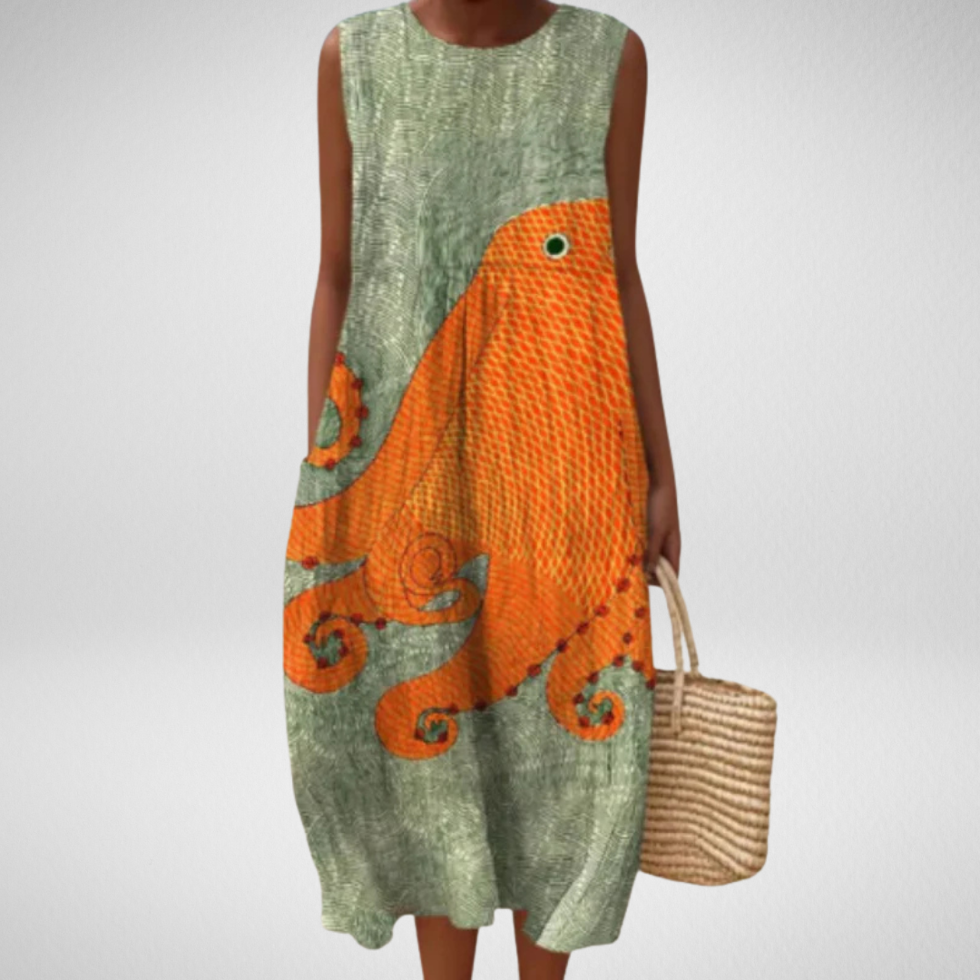 Tess™ Oceanic Midi Dress