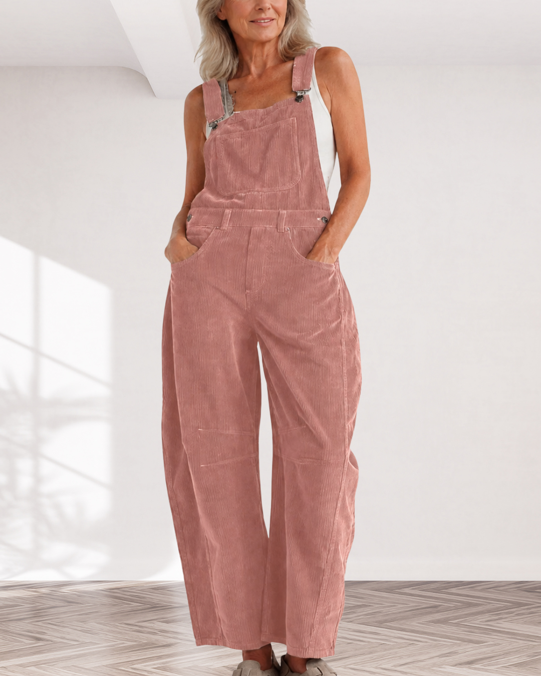 ROSALYN™ – Effortless Wide Leg Overalls Jumpsuit