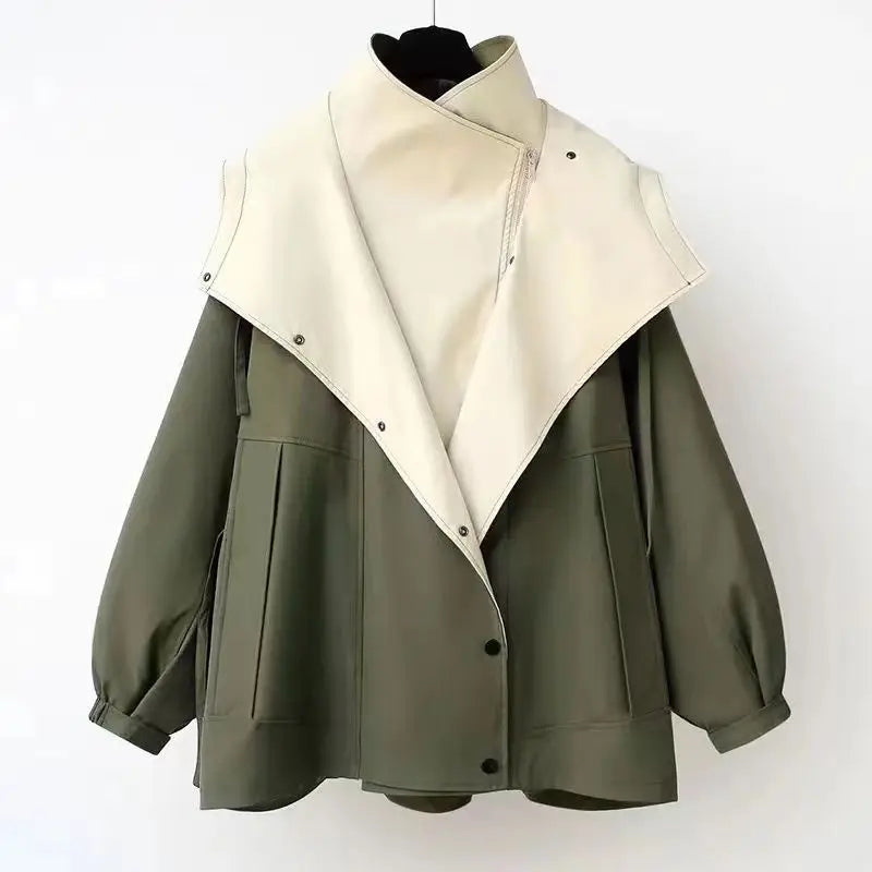 Xiandra™ Trendy Hooded Windbreaker Coat