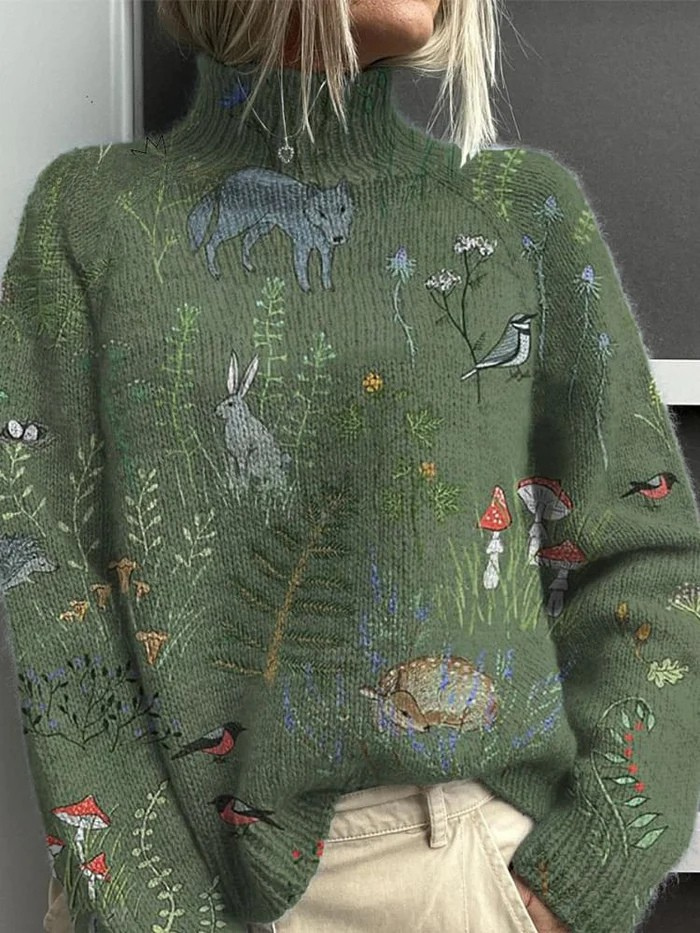 ELIN | Turtleneck for Warm Coziness and Enchanting Style
