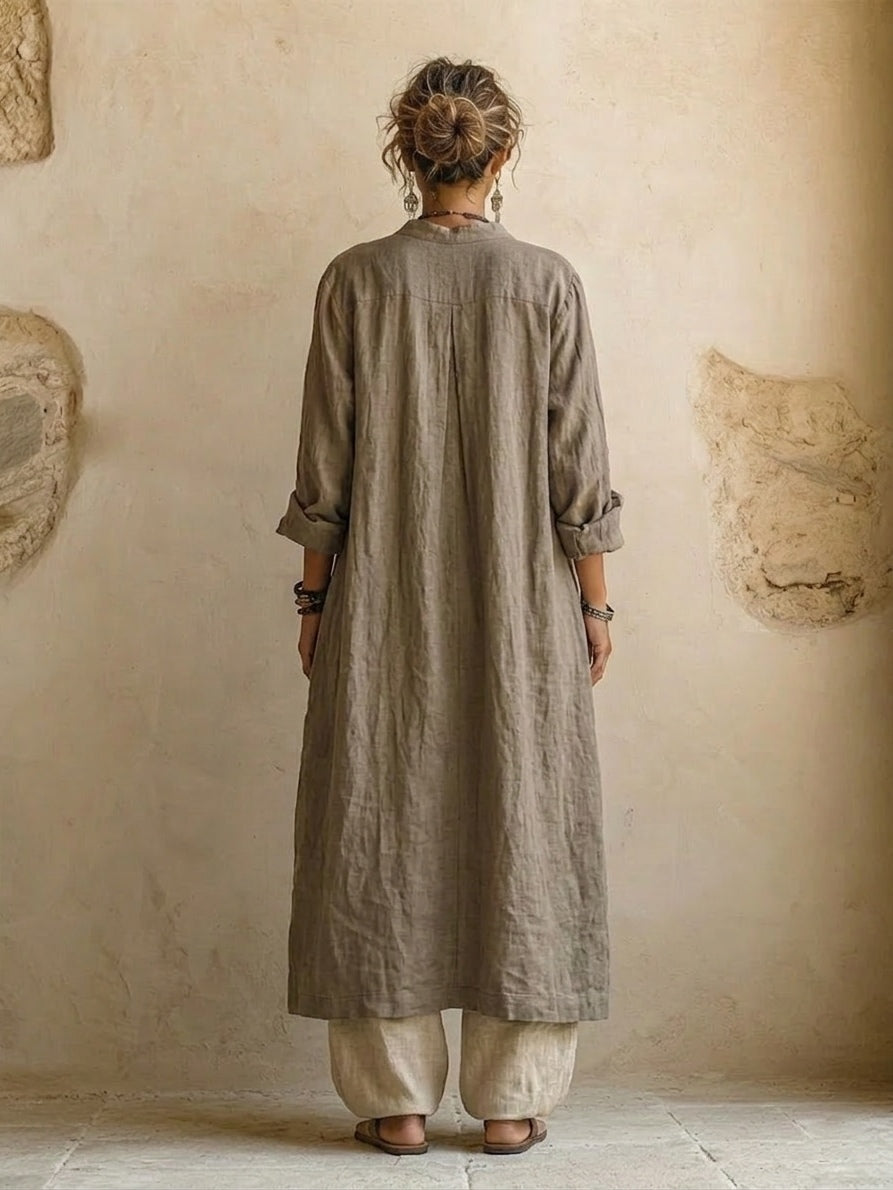 Sofia Linen-Blend Co-ord Set