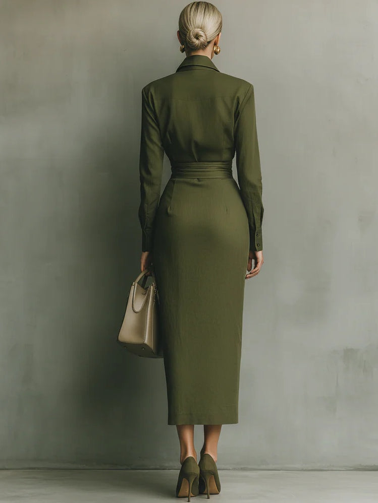 Hera | Elegant Fitted Maxi Dress