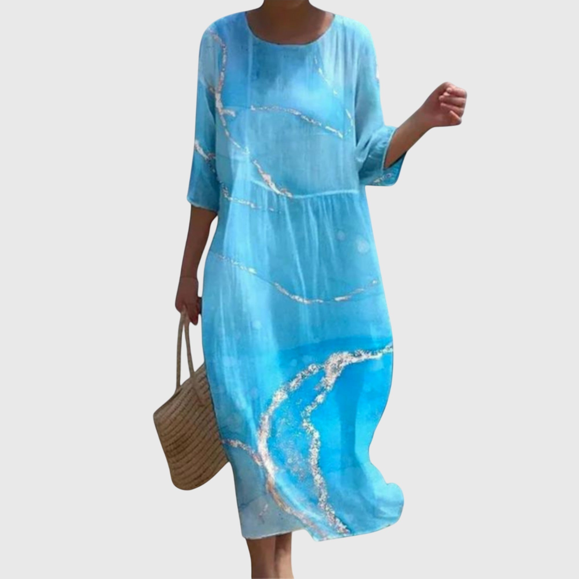 Olivia | Stylish Floral Maxi Dress