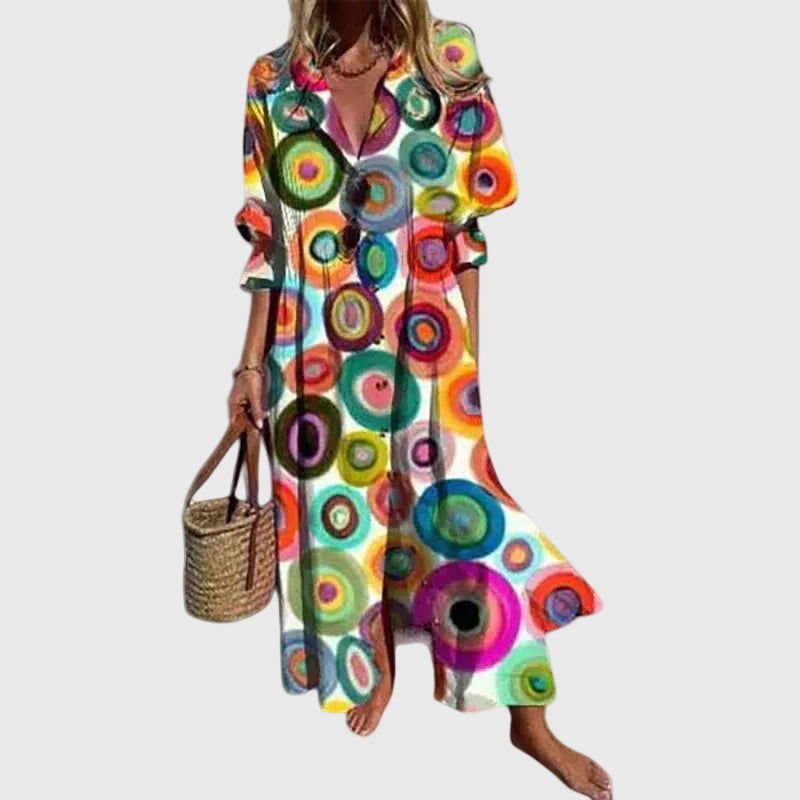 Willow | Elegant Bohemian Maxi Dress