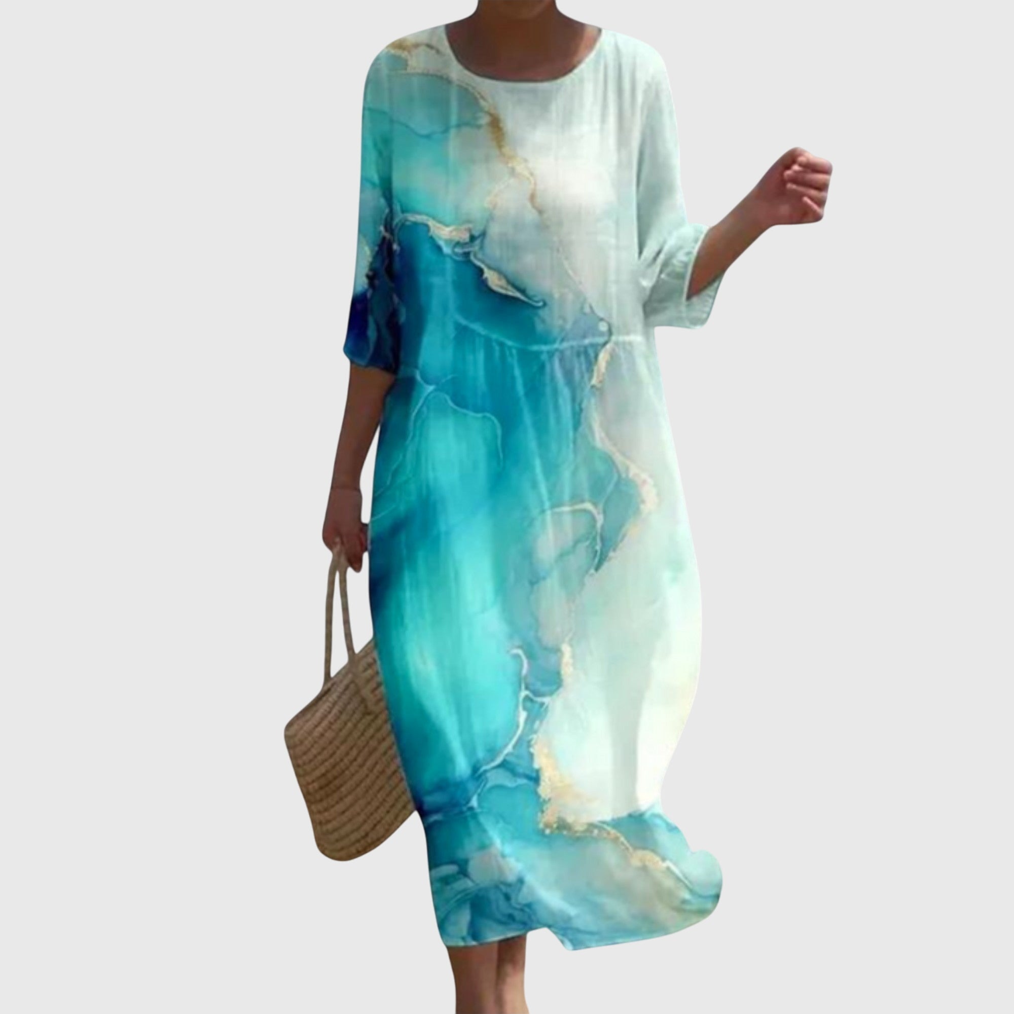Olivia | Stylish Floral Maxi Dress