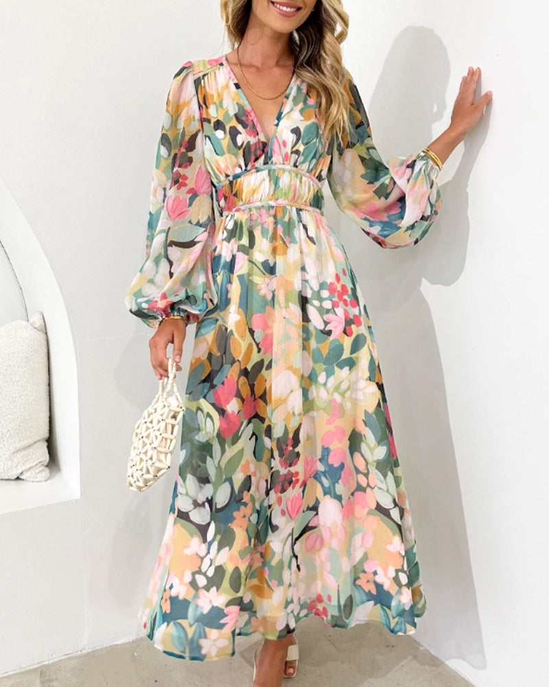 Celine | Feminine Floral Dress