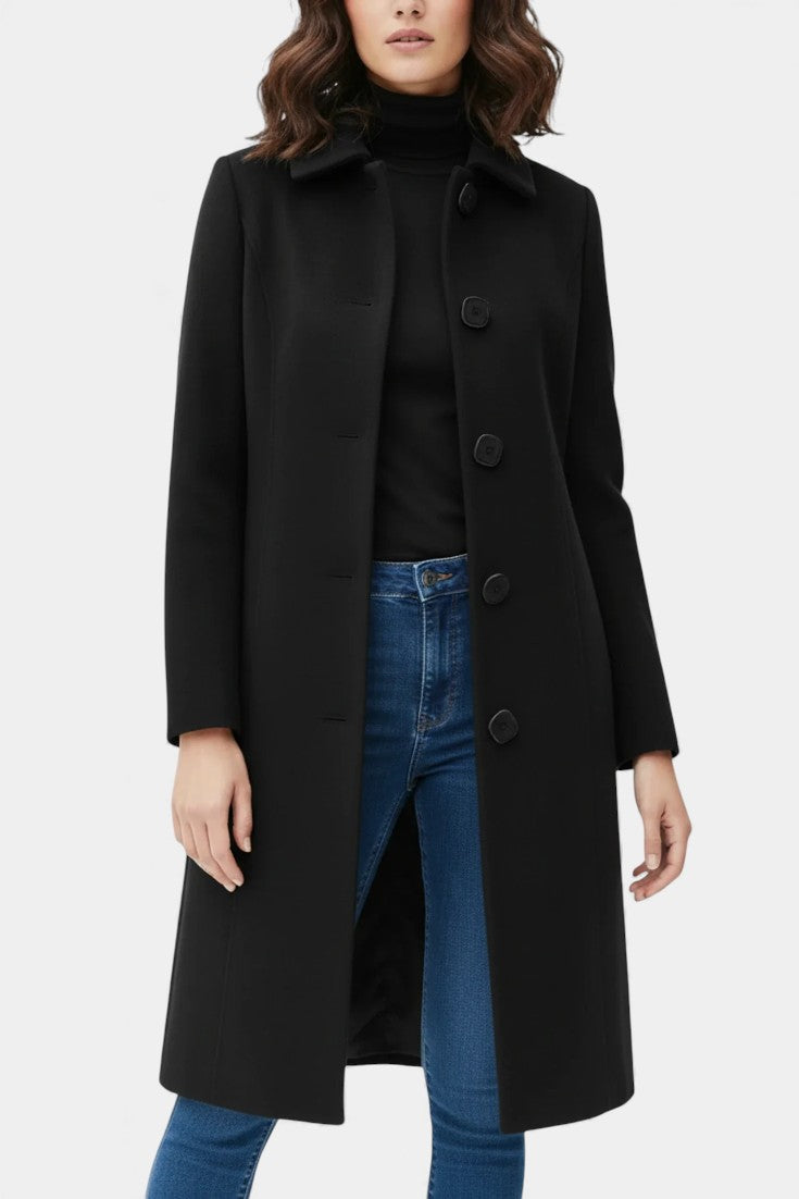 Varvara Fitted and Flared Winter Coat