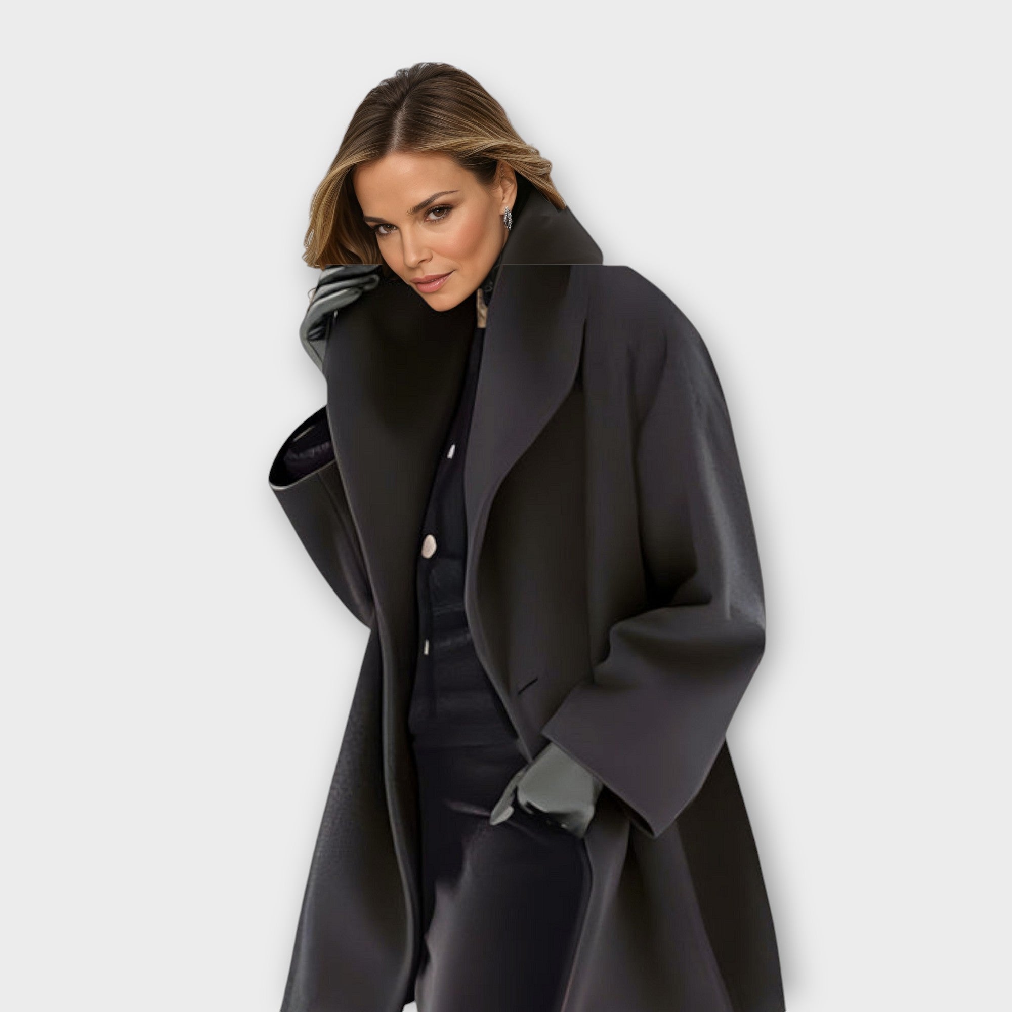 Liza™ Premium Windproof Wool Coat