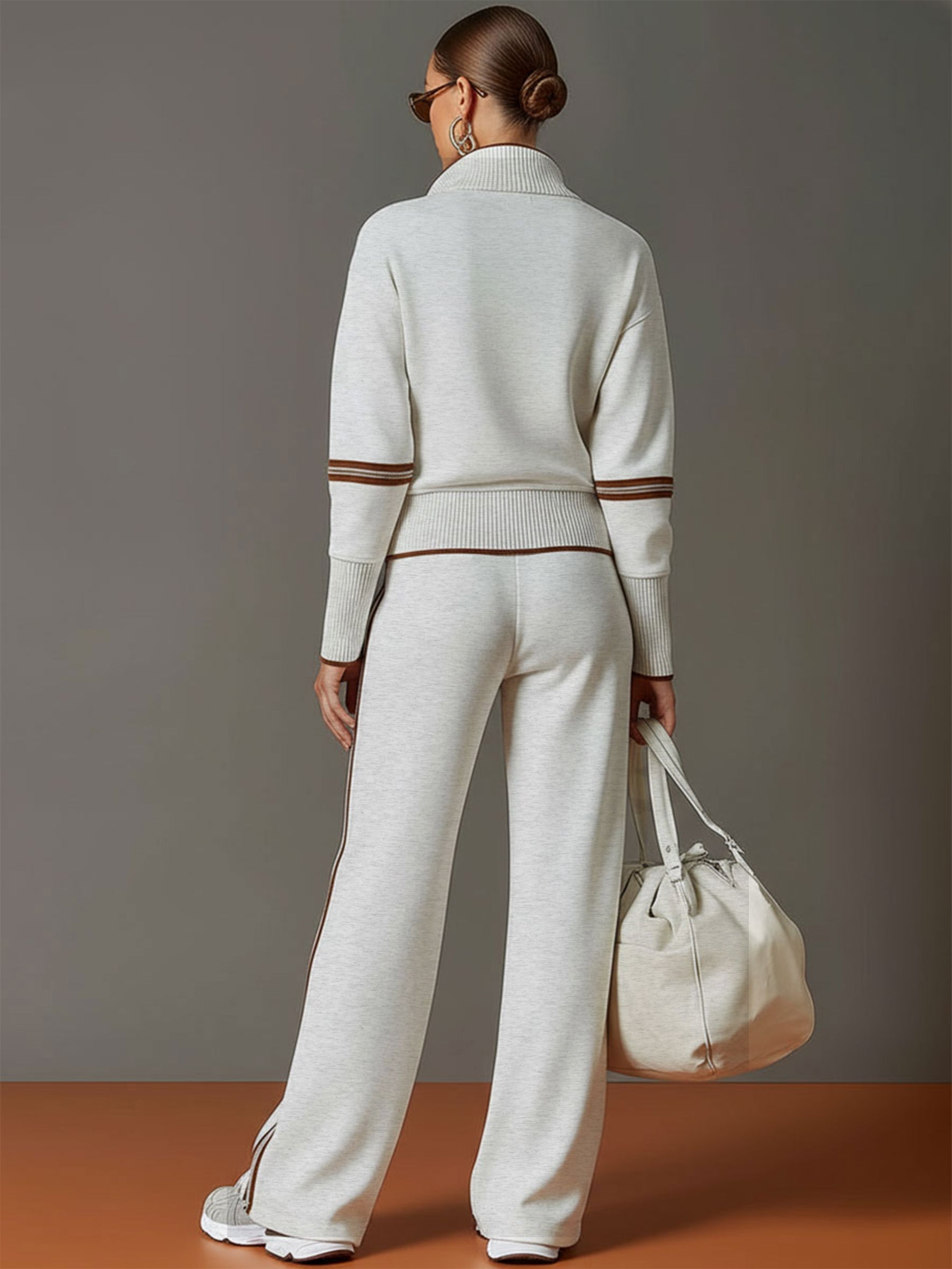 Marietta – blouse and wide-leg pants