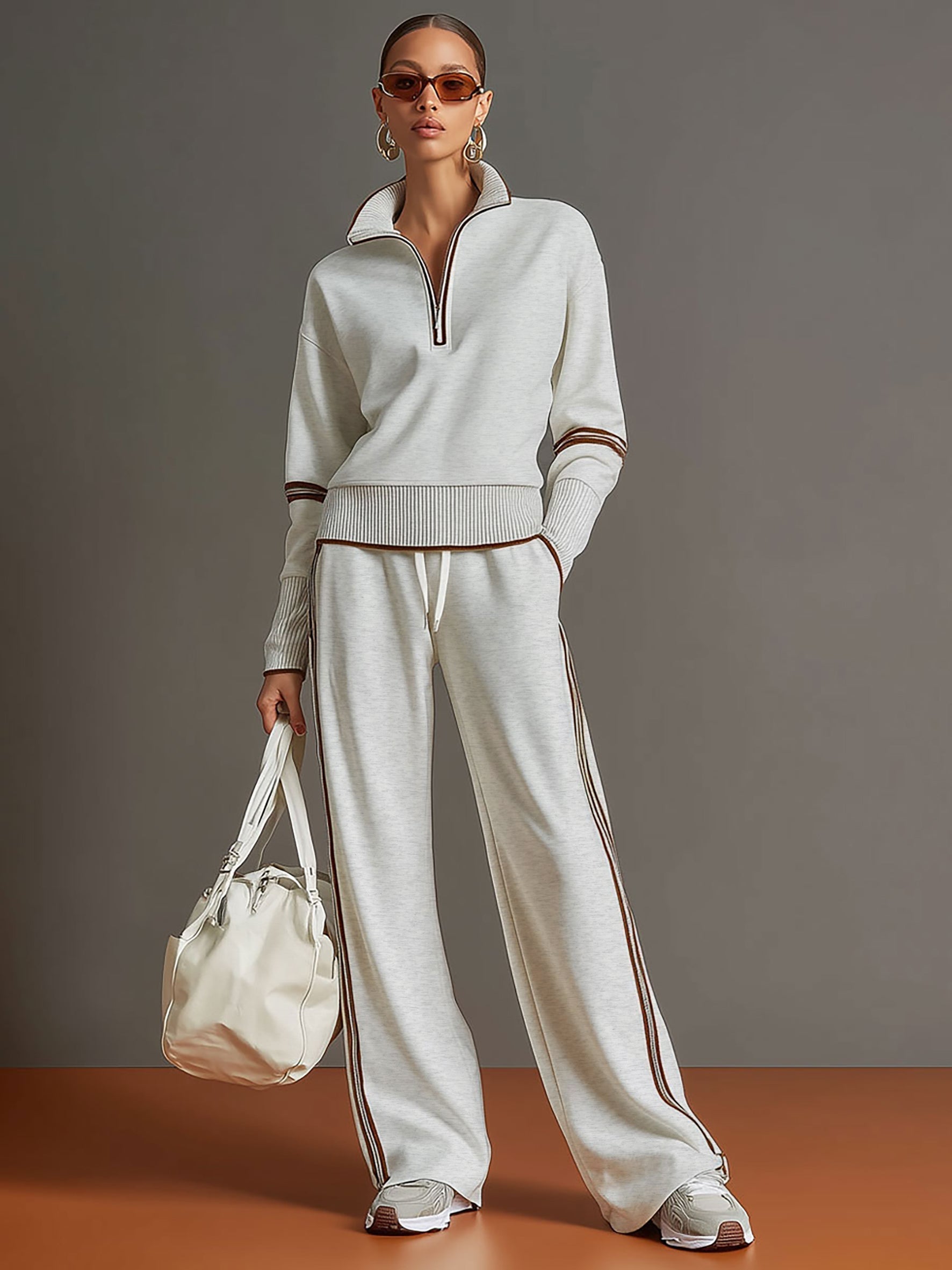 Marietta – blouse and wide-leg pants