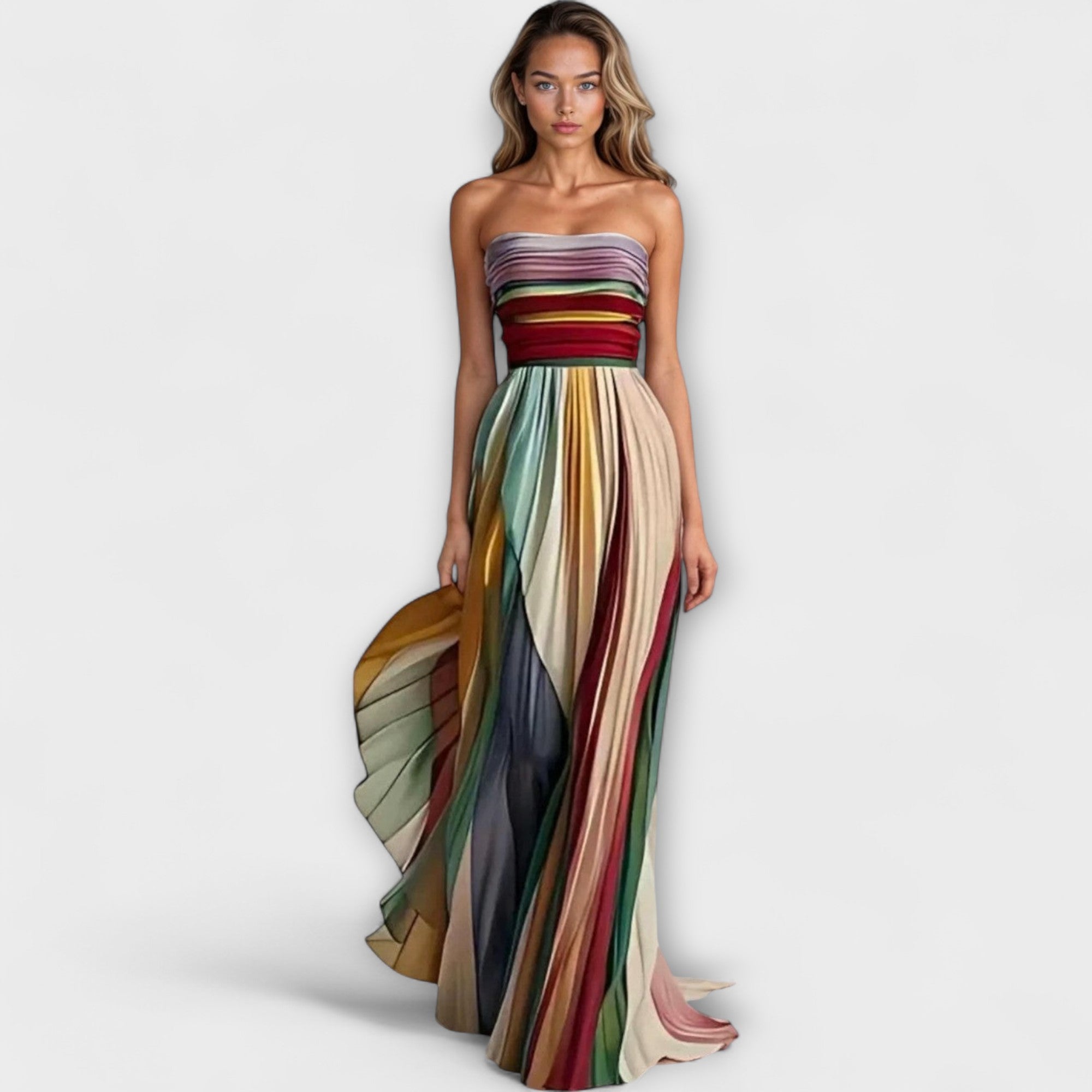 Evelyn | Long dress made of premium fabric